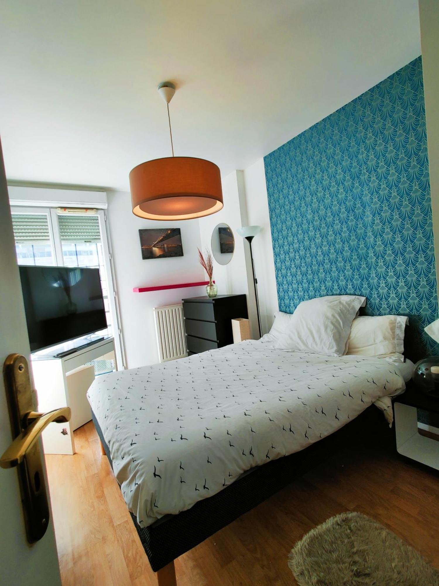 Appartement Spacious Chic Parisian House - Paris A Porte - Metro 14 - 1 Minute Walking To Subway Clichy